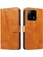 Xiaomi 13 Için Filp Durumda Ayrılabilir Siyah Bilezik Preslenmiş Pu Deri Telefon (Yurt Dışından) 3
