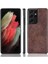 Samsung Galaxy S21 Için Retro Durumda Ultra Lychee Desen Anti Scratch Kapak (Yurt Dışından) 1