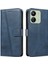 Xiaomi Poco C65 Için Filp Durumda Kredi Kartı Yuvası ile Preslenmiş Pu Deri (Yurt Dışından) 3