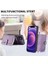 IPhone 12 Için Kılıf Ayarlanabilir Kordon Premium Deri 7 Kart Yuvaları Fermuar (Yurt Dışından) 3