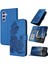 Kart Yuvası Standı Kickstand Koruyucu ile Samsung Galaxy A16 Için Flip Case (Yurt Dışından) 1