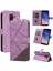 Elmas Dikiş ve Kart Yuvası ile Samsung Galaxy A6 Plus Için Flip Case (Yurt Dışından) 1