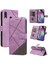 Samsung Galaxy A40 ve Elmas ile Kart Yuvası Yüksek Kalite Için Flip Case (Yurt Dışından) 1
