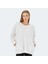 VIKENTI SW Kadın Oversize Sweatshirt Beyaz 1
