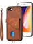IPhone 6/6s Premium Deri Çok Fonksiyonlu Manyetik Kapatma Kartı (Yurt Dışından) 4