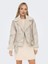 Onlagnete Faux Leather Bıker Jkt Otw Kadın Krem Mont - 15260002 3