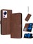 Pu ile Toka Saf Renk ile Xiaomi 13 Lite 5g Kickstand Için Flip Case (Yurt Dışından) 1