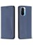 Xiaomi Redmi Için Flip Case K40/K40 Pro Iş Pu Deri Çoklu Kart Yuvası (Yurt Dışından) 5