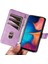 Samsung Galaxy M10S Için Filp Durumda Kredi Kartı Yuvası ile Preslenmiş Pu Deri (Yurt Dışından) 2