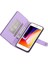 IPhone 6 Için Flip Case Artı Crossbody Kayış Iş Standı Cüzdan (Yurt Dışından) 5