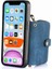 IPhone X/xs 7 Kart Yuvaları Için Kılıf Ayarlanabilir Kordon Standı Fermuar Kapatma (Yurt Dışından) 4
