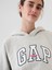 Kadın Gri Gap Logo Vintage Soft Kapüşonlu Sweatshirt 3