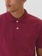 Erkek Bordo Gap Logo Piqué Polo Yaka T-Shirt 3