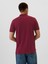 Erkek Bordo Gap Logo Piqué Polo Yaka T-Shirt 5