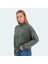VIEWER Kadın Oversize Sweatshirt Haki 5