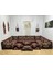 Şark Köşesi Yörük Desenli Minder, Kilim, Orta Puf, Heybe Çanta Takımı 23 Parça Set 1