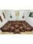 Şark Köşesi Yörük Desenli Minder, Kilim, Orta Puf, Heybe Çanta Takımı 23 Parça Set 2