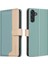 Samsung Galaxy S24 Artı Kickstand Flip Folio Kart Yuvaları Rfıd Için Flip Case (Yurt Dışından) 5