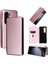 Samsung Galaxy Z Için Flip Case Kart Tutucu Kickstand Fiber ile 6 5g Kat (Yurt Dışından) 1