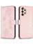 Samsung Galaxy Için Flip Case A52S 5g Yonca Çiçek Pu Deri Çok Renkli (Yurt Dışından) 5