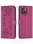 IPhone 15 Için Flip Case Artı Çok Renkli Kart Yuvaları Tutucu Kickstand Pu (Yurt Dışından) 5