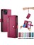 IPhone 13 Bilek Kayışı Kickstand Çok Fonksiyonlu Kart Yuvaları Için Flip Case (Yurt Dışından) 1