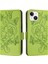 Kredi Kartı Yuvası ile IPhone 15 Artı Pu Deri Manyetik Cüzdan (Yurt Dışından) 5
