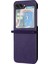 Samsung Galaxy Z Flip 5 5g Saf Renk Kickstand ile Flip Case (Yurt Dışından) 4