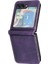 Samsung Galaxy Z Flip 5 5g Saf Renk Kickstand ile Flip Case (Yurt Dışından) 5