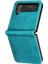 Samsung Galaxy Z Flip Case 4 5g Toka ile Kickstand Saf Pu (Yurt Dışından) 2