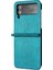 Samsung Galaxy Z Flip Case 4 5g Toka ile Kickstand Saf Pu (Yurt Dışından) 4