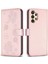 Samsung Galaxy A23 4g Için Flip Case/5g Çok Renkli Cüzdan Yonca Çiçek Pu (Yurt Dışından) 5