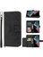 Samsung Galaxy S23 Ultra Kabartmalı Çoklu Kredi Kartı Yuvaları Için Flip Case (Yurt Dışından) 1