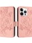 Kredi Kartı Yuvası ile IPhone 15 Pro Pu Deri Manyetik Cüzdan Kılıf (Yurt Dışından) 5