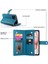 IPhone 15 Bilek Kayışı Kickstand Çok Fonksiyonlu Kart Yuvaları Için Flip Case (Yurt Dışından) 3