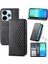 Xiaomi Poco M6 Pro 4g Için Flip Case El Kayışı Standı Günlük Kullanım Eşkenar Dörtgen (Yurt Dışından) 1