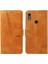 Huawei Y6 2019 Cüzdan Telefon Kılıfı Için Filp Durumda Preslenmiş Pu Deri ile (Yurt Dışından) 2