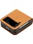 Samsung Galaxy Z Flip Case 4 5g Toka ile Kickstand Saf Pu (Yurt Dışından) 3