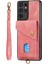 Samsung Galaxy S21 Ultra Ayrılabilir Kordon Kart Yuvası Premium Için Kılıf (Yurt Dışından) 5