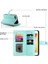 IPhone 6 Için Flip Case Artı Çok Fonksiyonlu Kart Yuvaları Bilek Kayışı Cüzdan (Yurt Dışından) 5