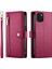 IPhone 15 Için Flip Case Artı Kickstand Cüzdan Bölmesi Bilek Kayışı Kart (Yurt Dışından) 5