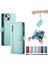 IPhone 14 Için Flip Case Artı Bilek Kayışı Cüzdan Bölmesi Kickstand Kart (Yurt Dışından) 1
