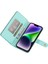 IPhone 14 Için Flip Case Artı Bilek Kayışı Cüzdan Bölmesi Kickstand Kart (Yurt Dışından) 5