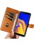 Samsung Galaxy J4 Artı Preslenmiş Pu Deri Ayrılabilir Siyah Için Filp Durumda (Yurt Dışından) 3