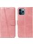Kredi Kartı Yuvası ile IPhone 12/12 Pro Için Filp Durumda Cüzdan Telefon Kılıfı Pu (Yurt Dışından) 5