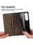 Samsung Galaxy S23 Kart Yuvası Darbeye Tpu Kickstand Için Flip Case (Yurt Dışından) 5