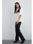 Taş Baskı Detaylı Basic Tshirt 3