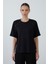 Duble Kollu Rahat Kesim Siyah Tshırt 1