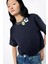 Ribana Yakalı Mavi Tshirt 1