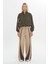 Cepli ve Fermuarlı Haki Sweatshirt 2